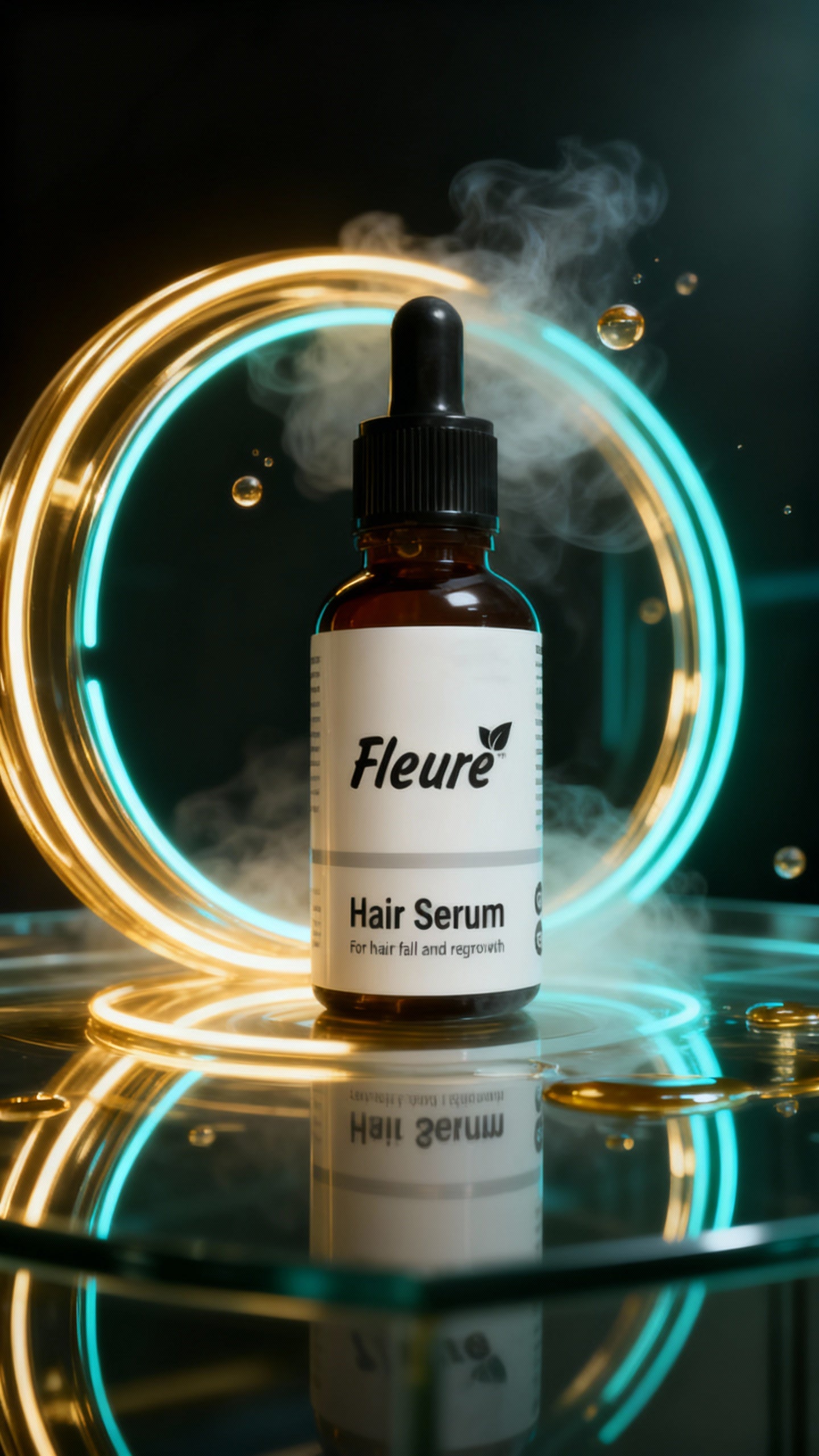 Anti hair fall and regrowth serum