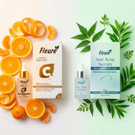 Acne & Glow DUO (vitamin c serum + anti acne serum)
