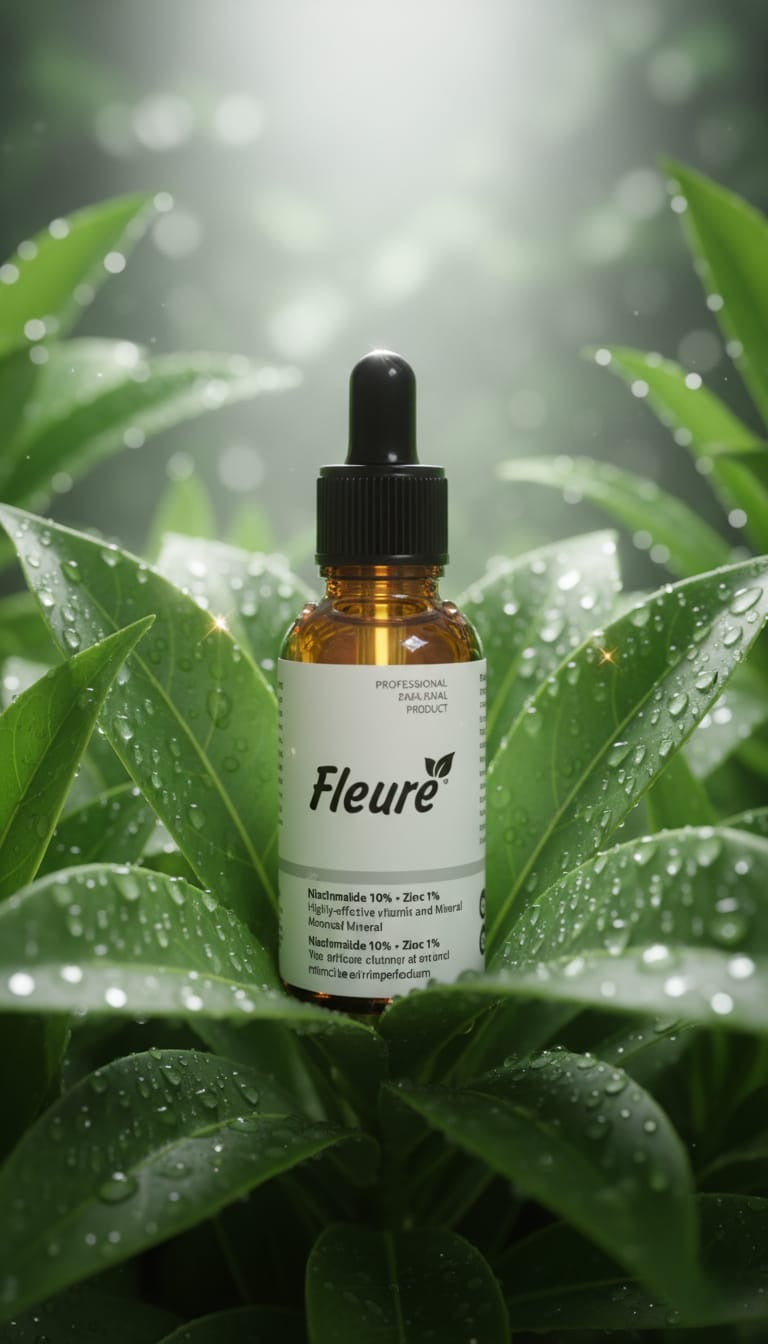 Fleuré Niacinamide Serum for acne-prone skin – anti-blemish face serum with Niacinamide 10% and Zinc 1% in Pakistan