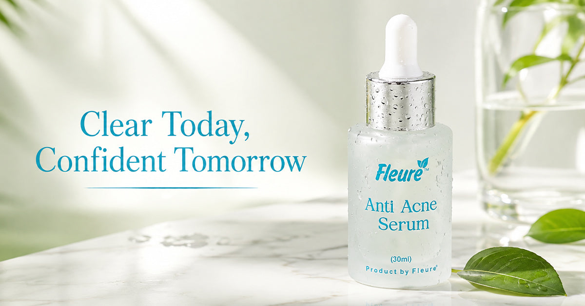 Best serum for acne with Fleure Anti Acne Serum for acne prone skin