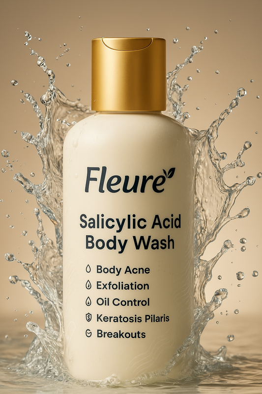 Salicylic acid body wash