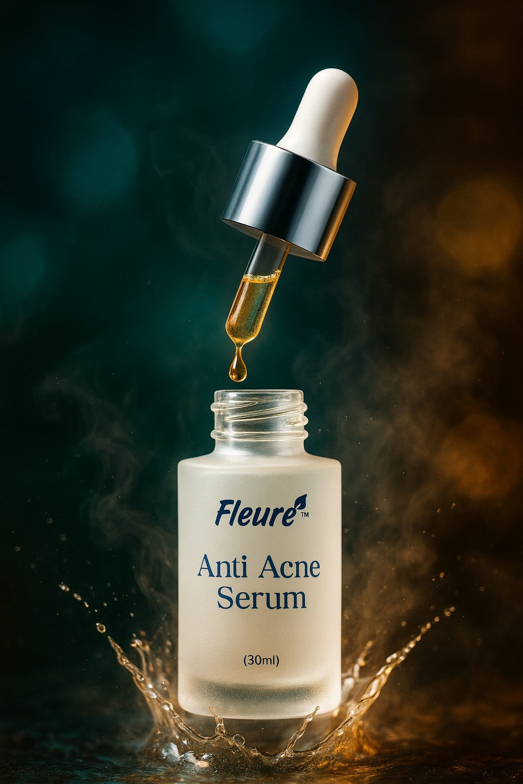 Benefits of Anti-Acne Serum: reduces pimples, fades acne scars, unclogs pores and controls oil for clear skin

