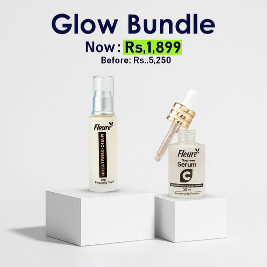 Glow Bundle (vitamin c serum + brightening cream)