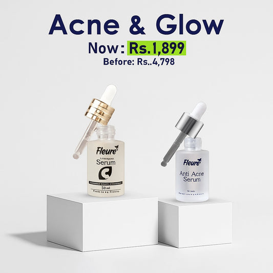 Acne & Glow DUO (vitamin c serum + anti acne serum)