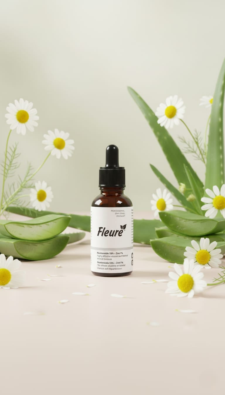 Fleuré Niacinamide 10% Zinc 1% face serum for blemish control, clear skin, and even skin tone – buy niacinamide serum in Pakistan