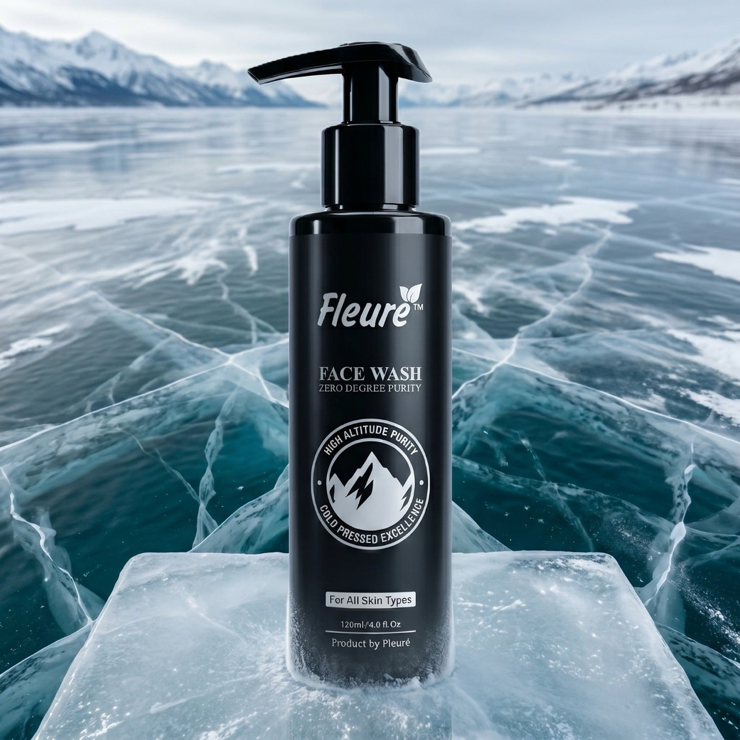 Ice-cooling acne face wash for pimples, daily use, best face wash for pimples in Pakistan
