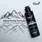 Menthol body wash with alpine purity formula for cooling summer skincare routine
