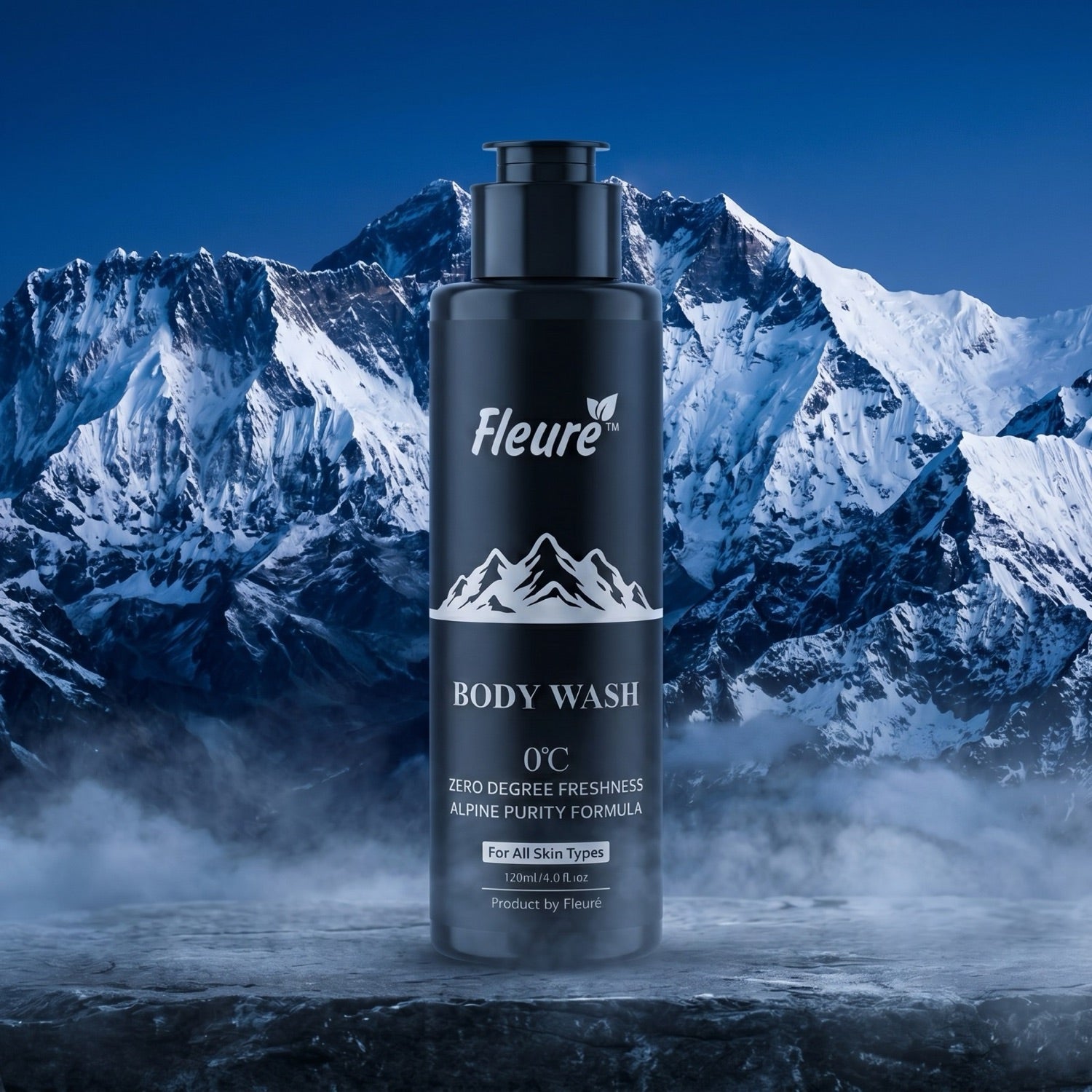 Sulphate-free menthol body wash, deep cleansing hydration in Pakistan bathroom scene
