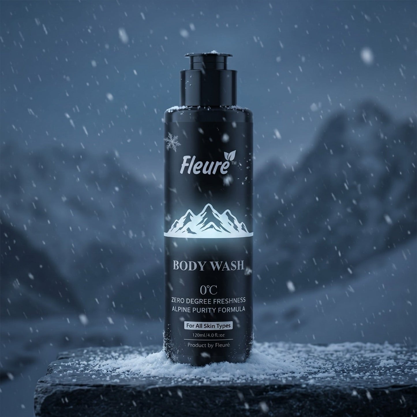 Zero Degree Menthol Body Wash cooling body wash with menthol for a refreshing cleanse
