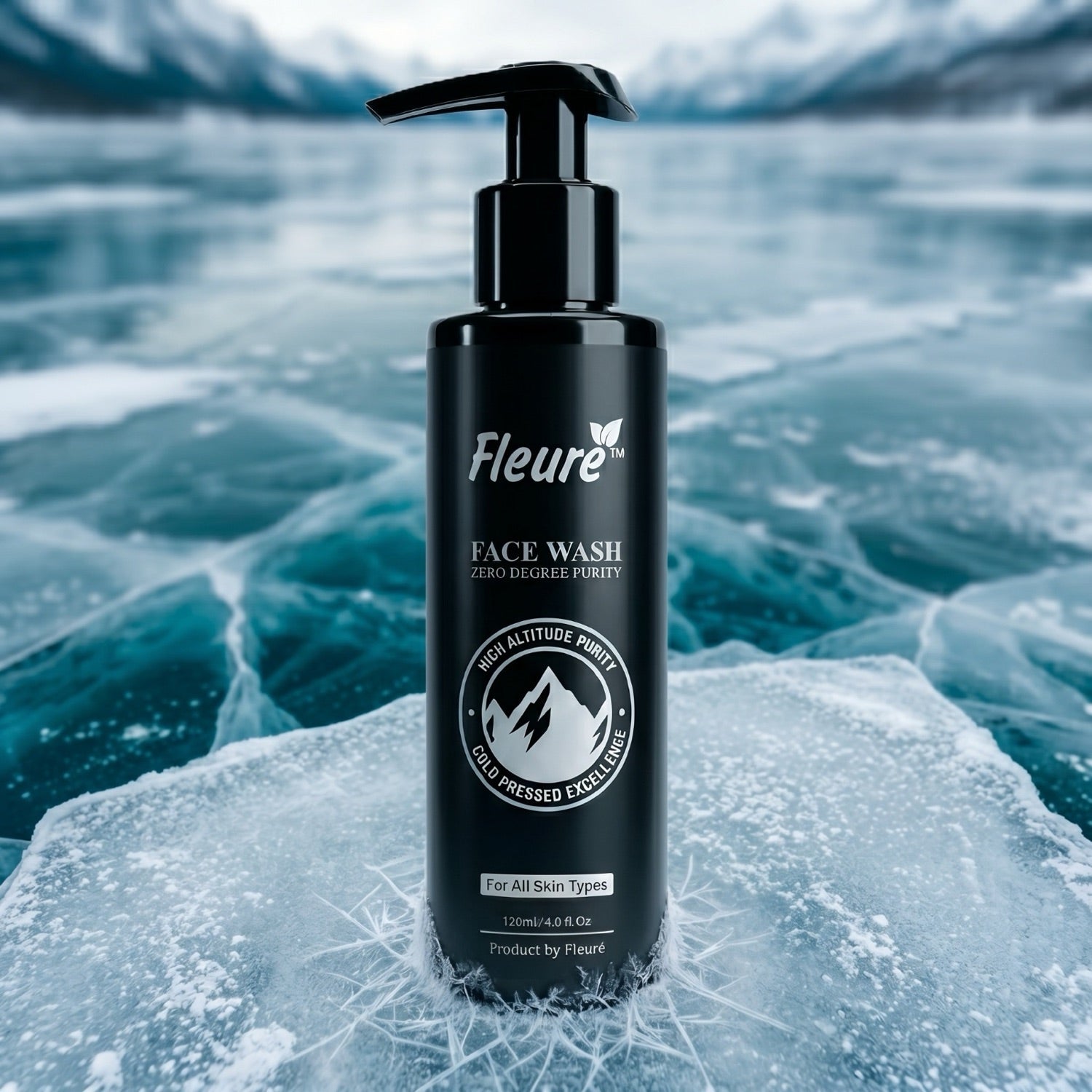 Zero Degree Menthol face wash ice cooling acne solution for oily skin in Pakistan
