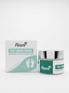 Fleuré Feet Crack Cream — jar and box, product shot on white