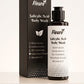 Fleuré Salicylic Acid Body Wash — skin-smoothing formula