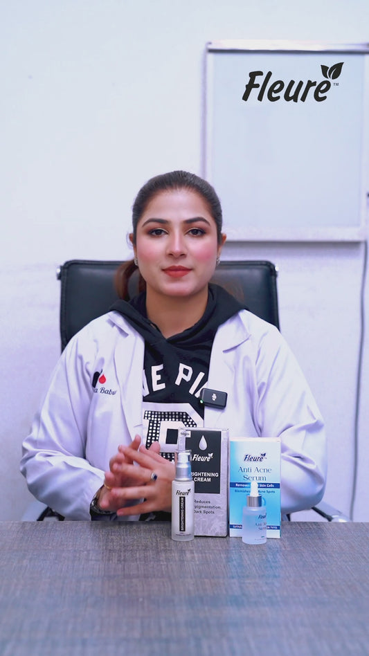 Acne & Brightening Cream DUO (brightening cream + anti acne serum)