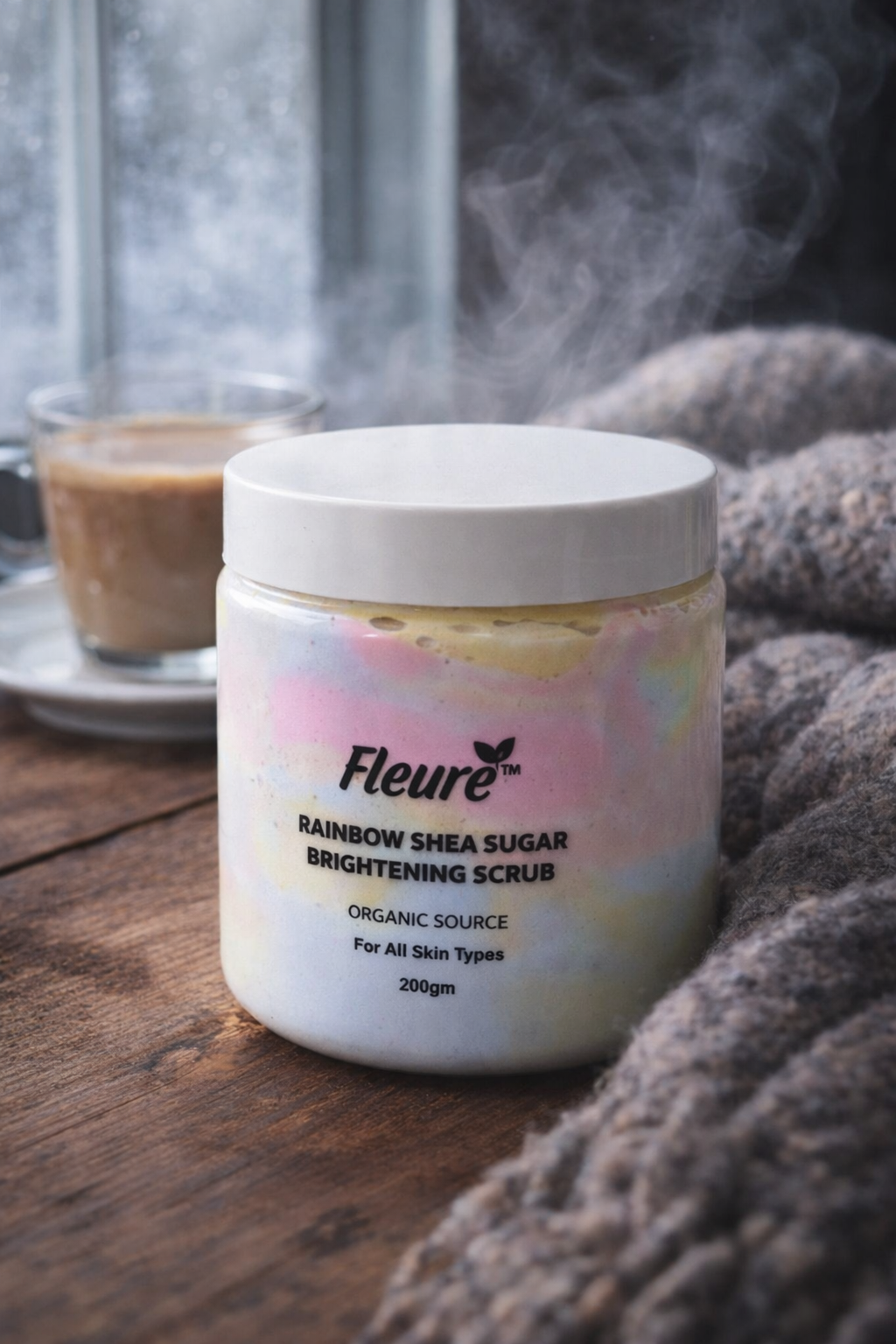 Rainbow Shea Sugar Brightening Scrub