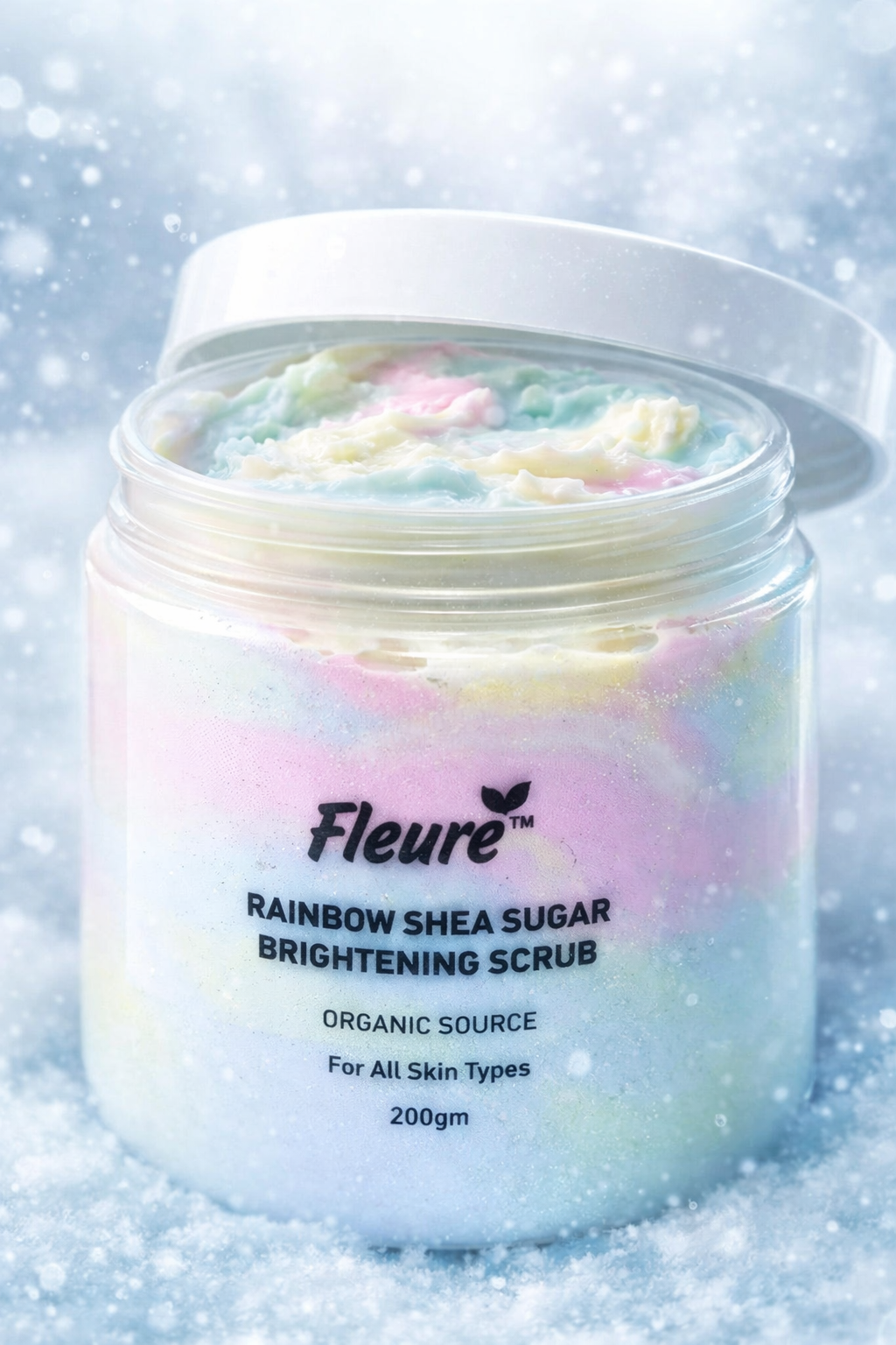 Rainbow Shea Sugar Brightening Scrub