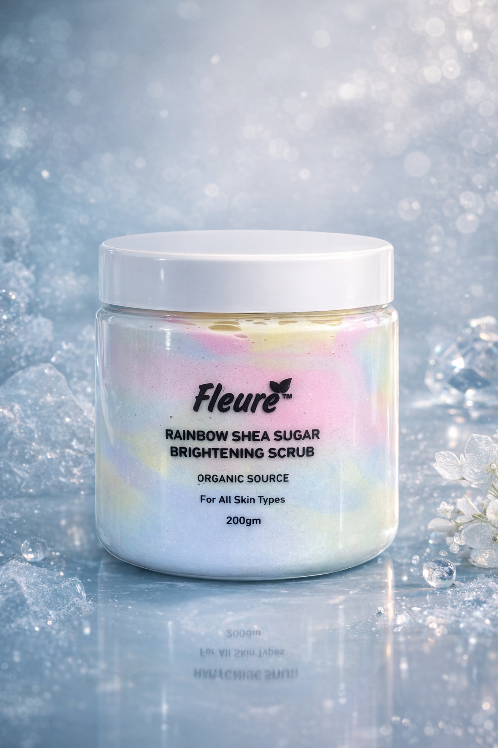 Rainbow Shea Sugar Brightening Scrub